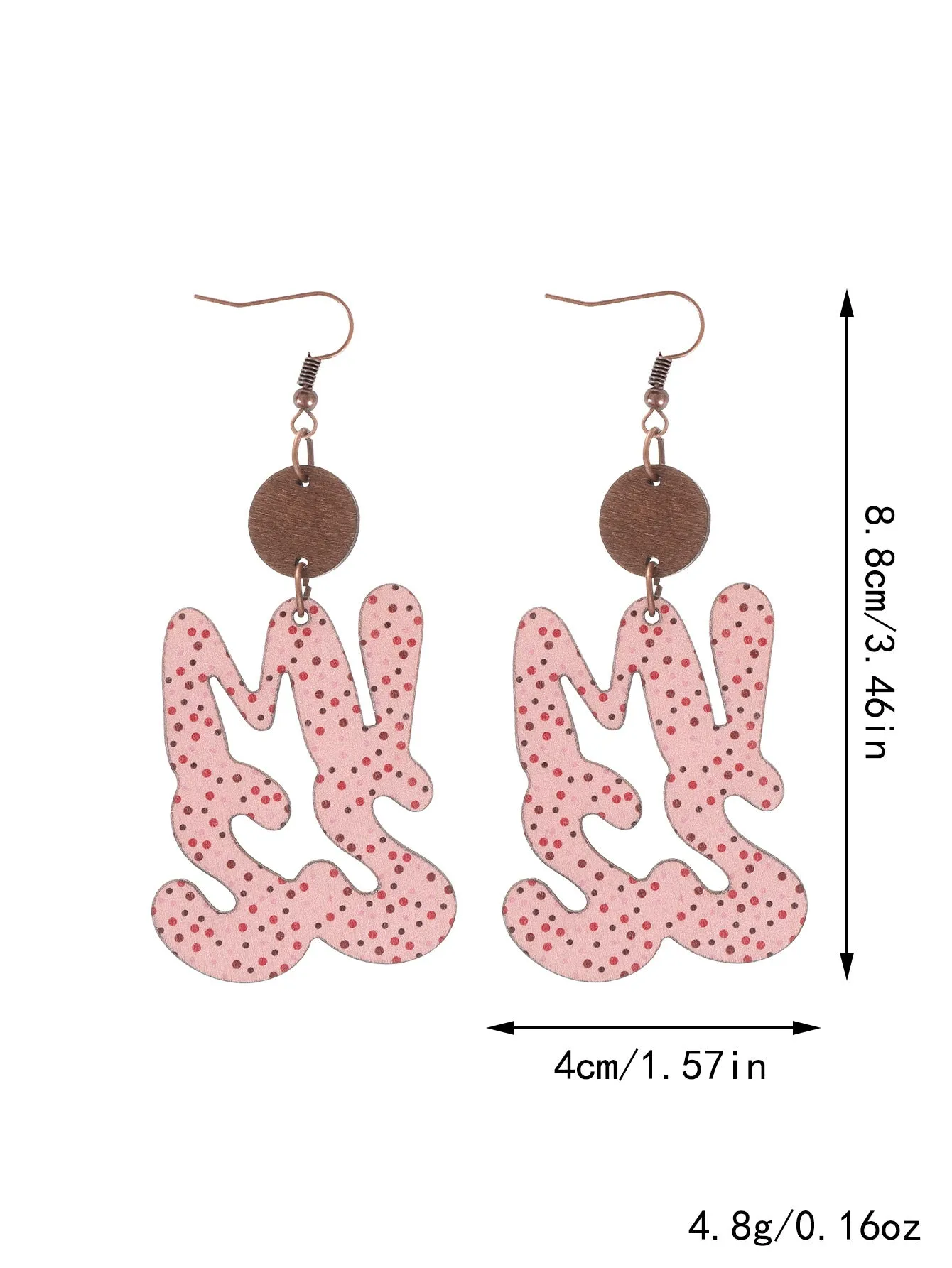 Wholesale Valentine's Day variety of earrings Bohemian style wine glass earrings