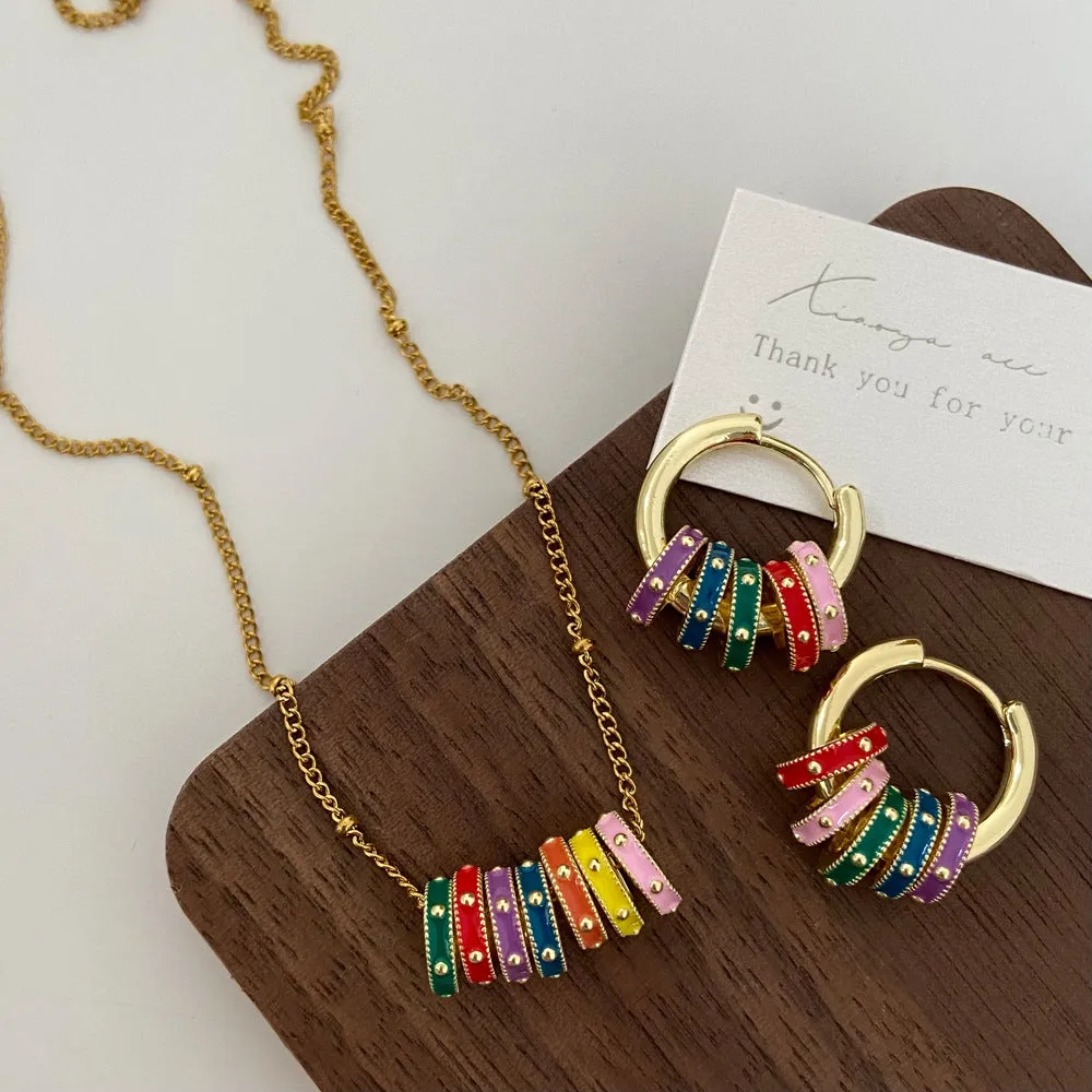 Wholesale Vintage Earring and Necklace Set
