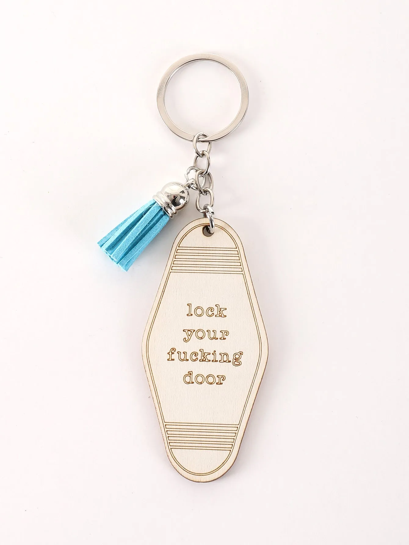 Wholesale Wooden Tassel English Letter Creative Earrings