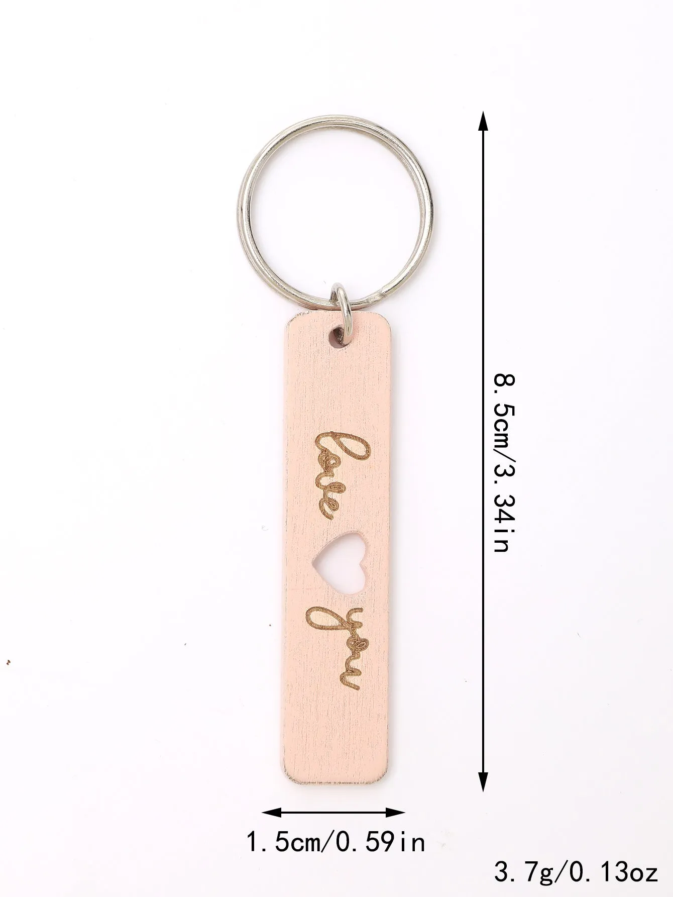 Wholesale Wooden Tassel English Letter Creative Earrings