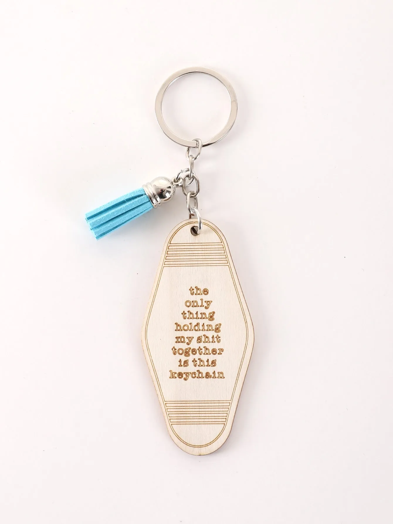 Wholesale Wooden Tassel English Letter Creative Earrings
