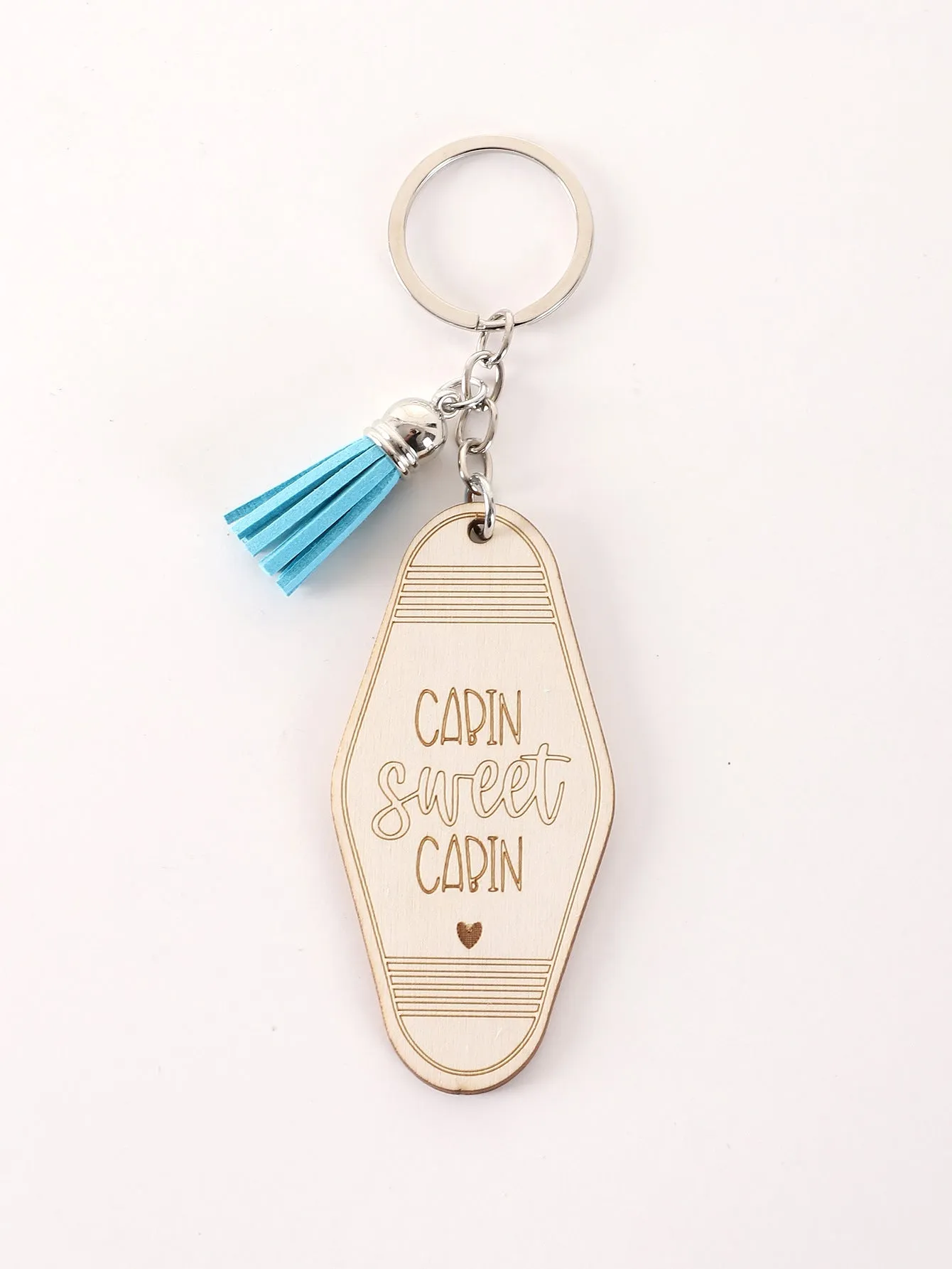 Wholesale Wooden Tassel English Letter Creative Earrings