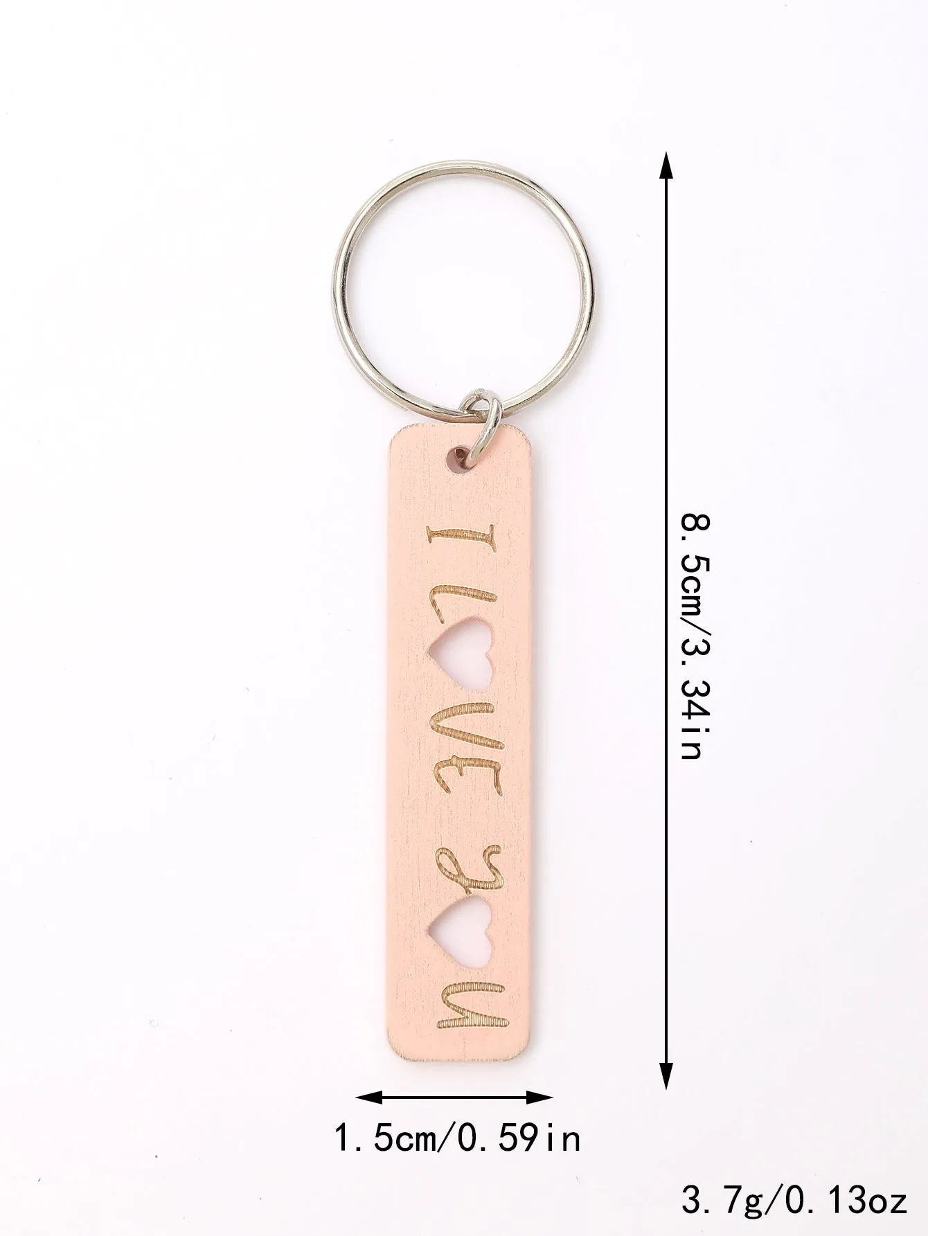 Wholesale Wooden Tassel English Letter Creative Earrings