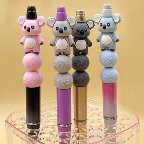 Wholesale 10pcs 3D three-dimensional silicone beads