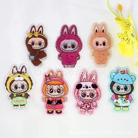 Wholesale 10pcs cartoon cloth cloth letter cute jewelry acrylic pin DIY patch accessories OLY Exclusive
