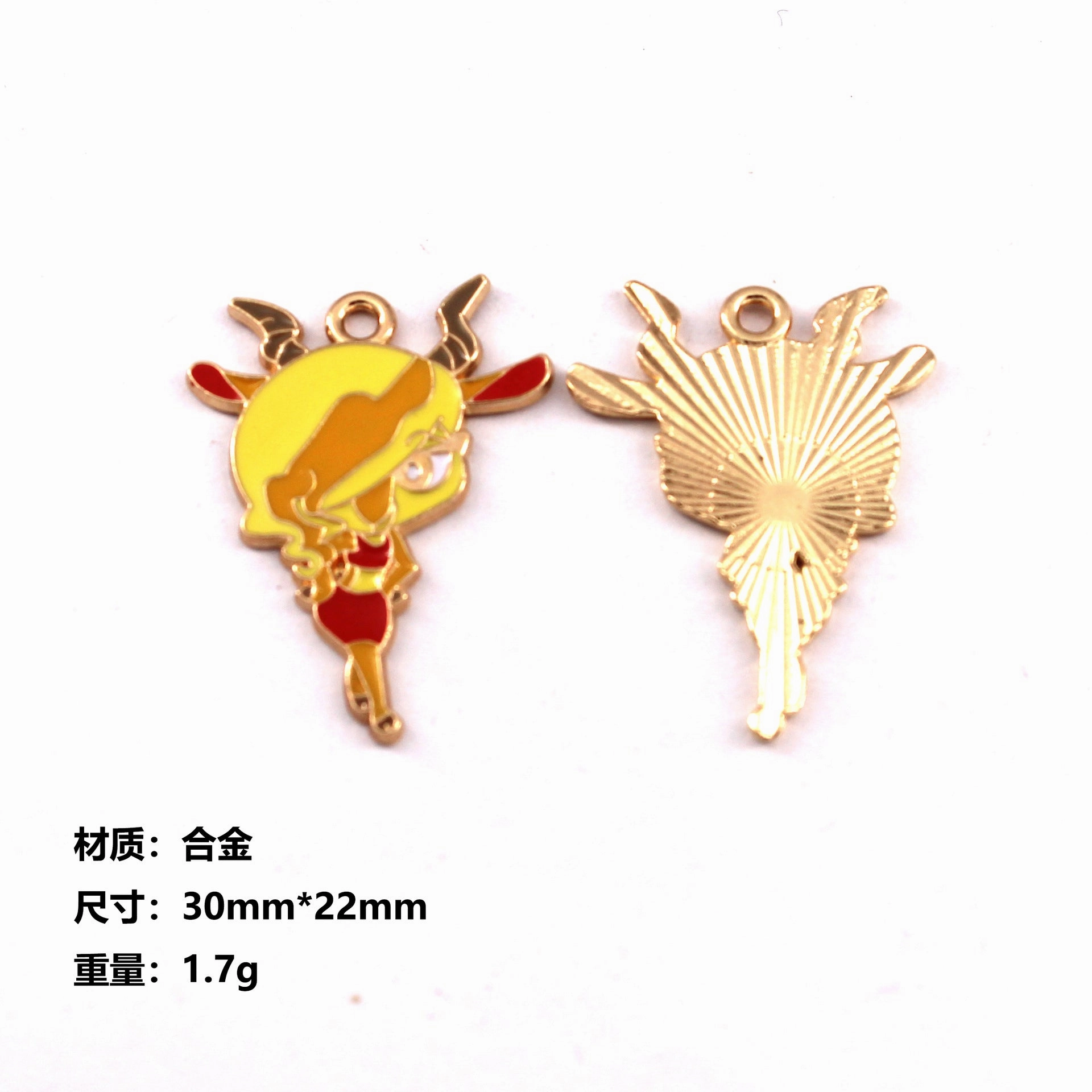 Wholesale 10pcs Cartoon Cute Creative Diy Cartoon Pendant