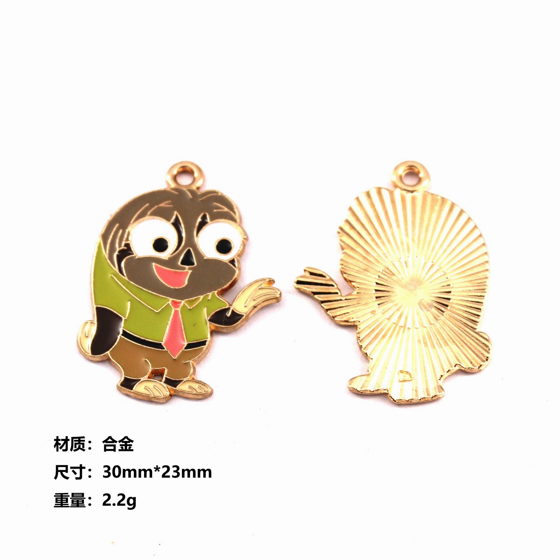Wholesale 10pcs Cartoon Cute Creative Diy Cartoon Pendant