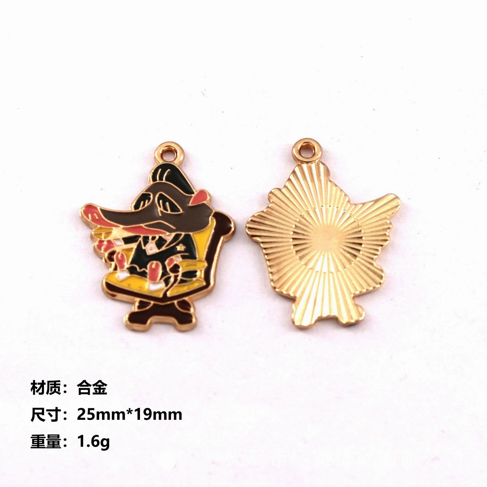 Wholesale 10pcs Cartoon Cute Creative Diy Cartoon Pendant