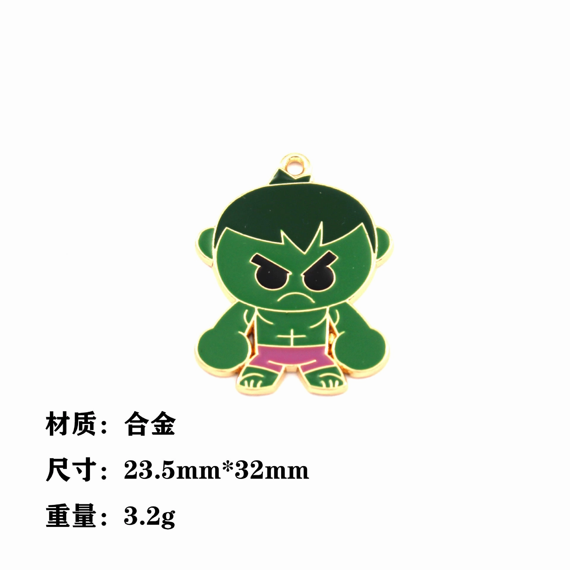 Wholesale 10pcs Cartoon DIY Alloy Oil Drop Pendant Keychain Pendant