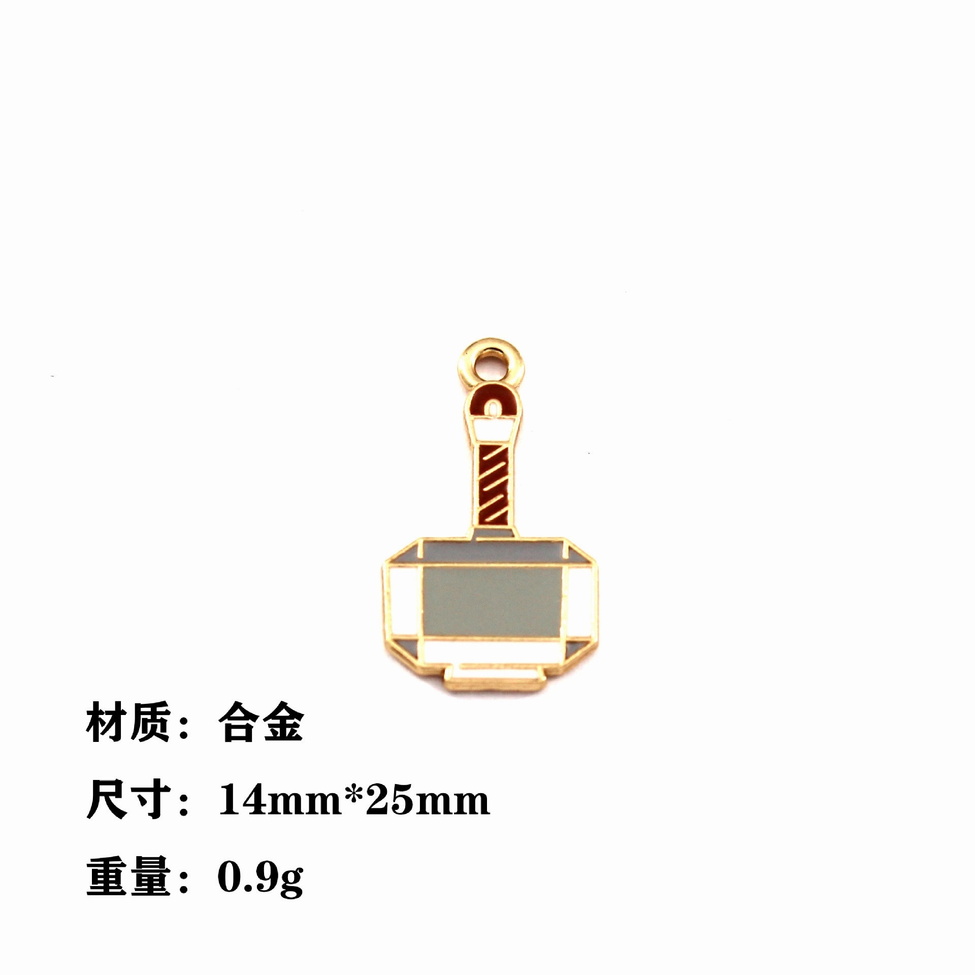Wholesale 10pcs Cartoon DIY Alloy Oil Drop Pendant Keychain Pendant