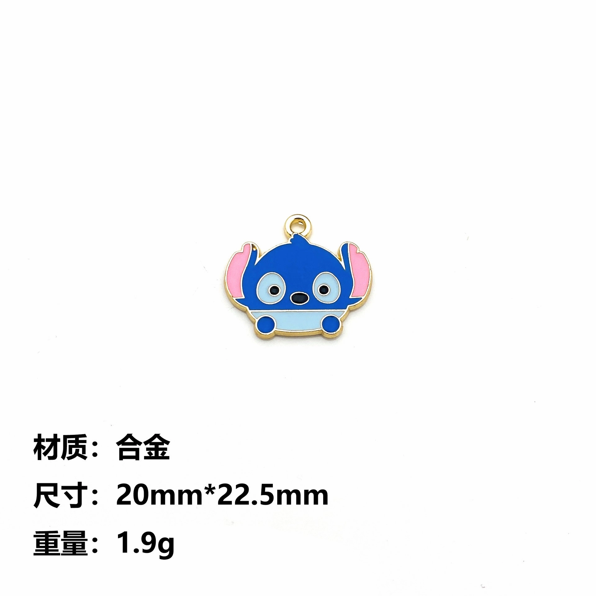 Wholesale 10pcs Cartoon Q Version Necklace Diy Oil Drop Alloy Pendant