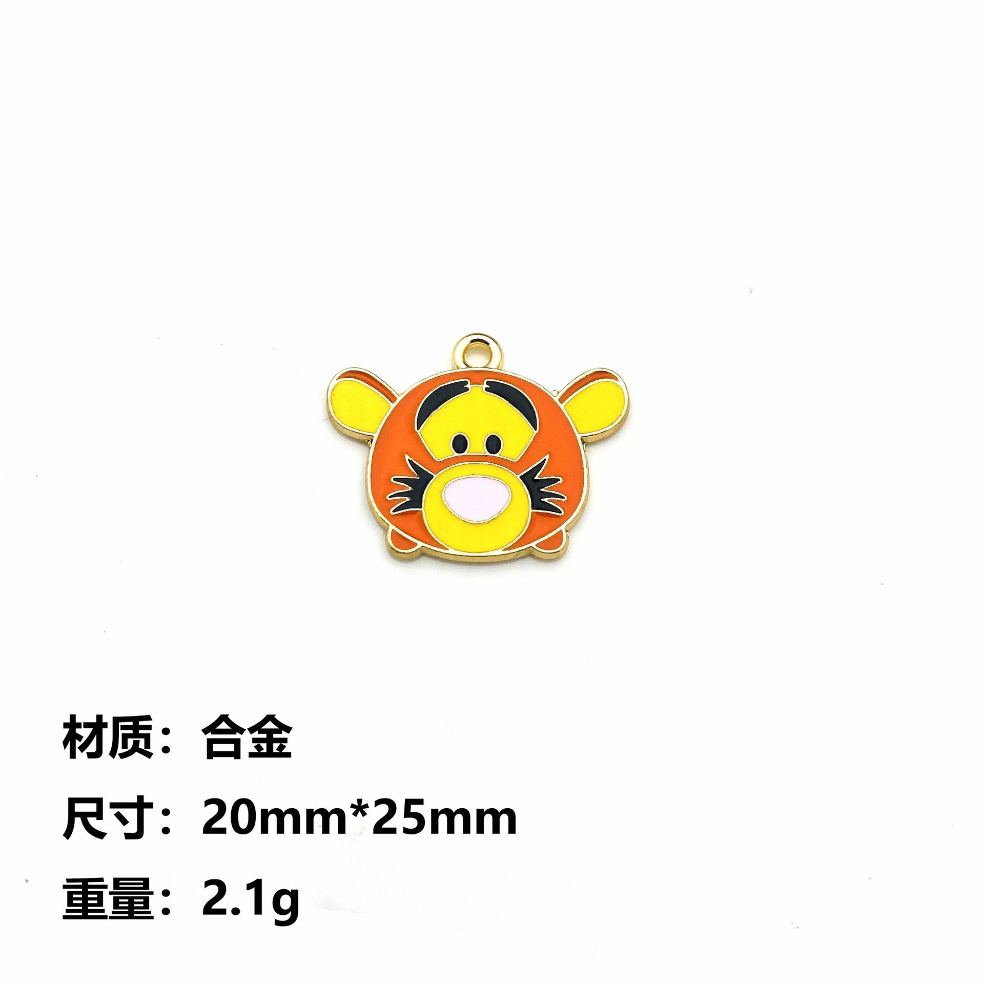Wholesale 10pcs Cartoon Q Version Necklace Diy Oil Drop Alloy Pendant