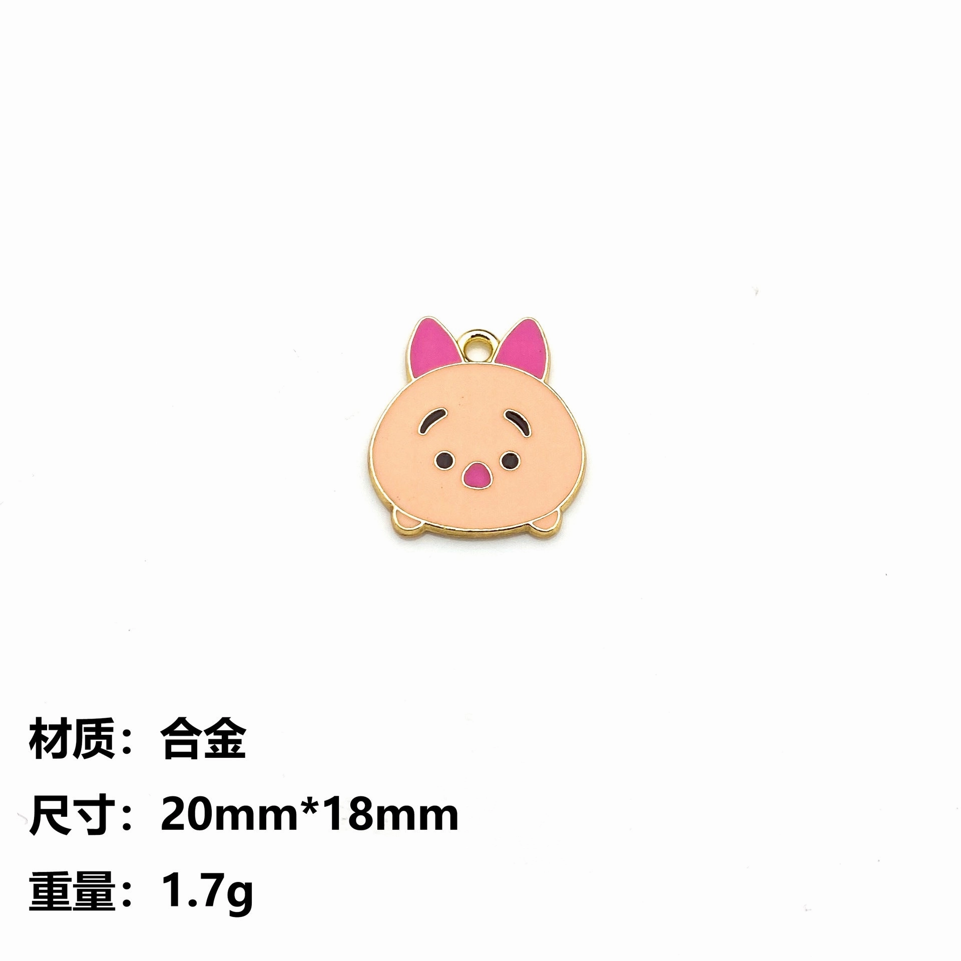 Wholesale 10pcs Cartoon Q Version Necklace Diy Oil Drop Alloy Pendant
