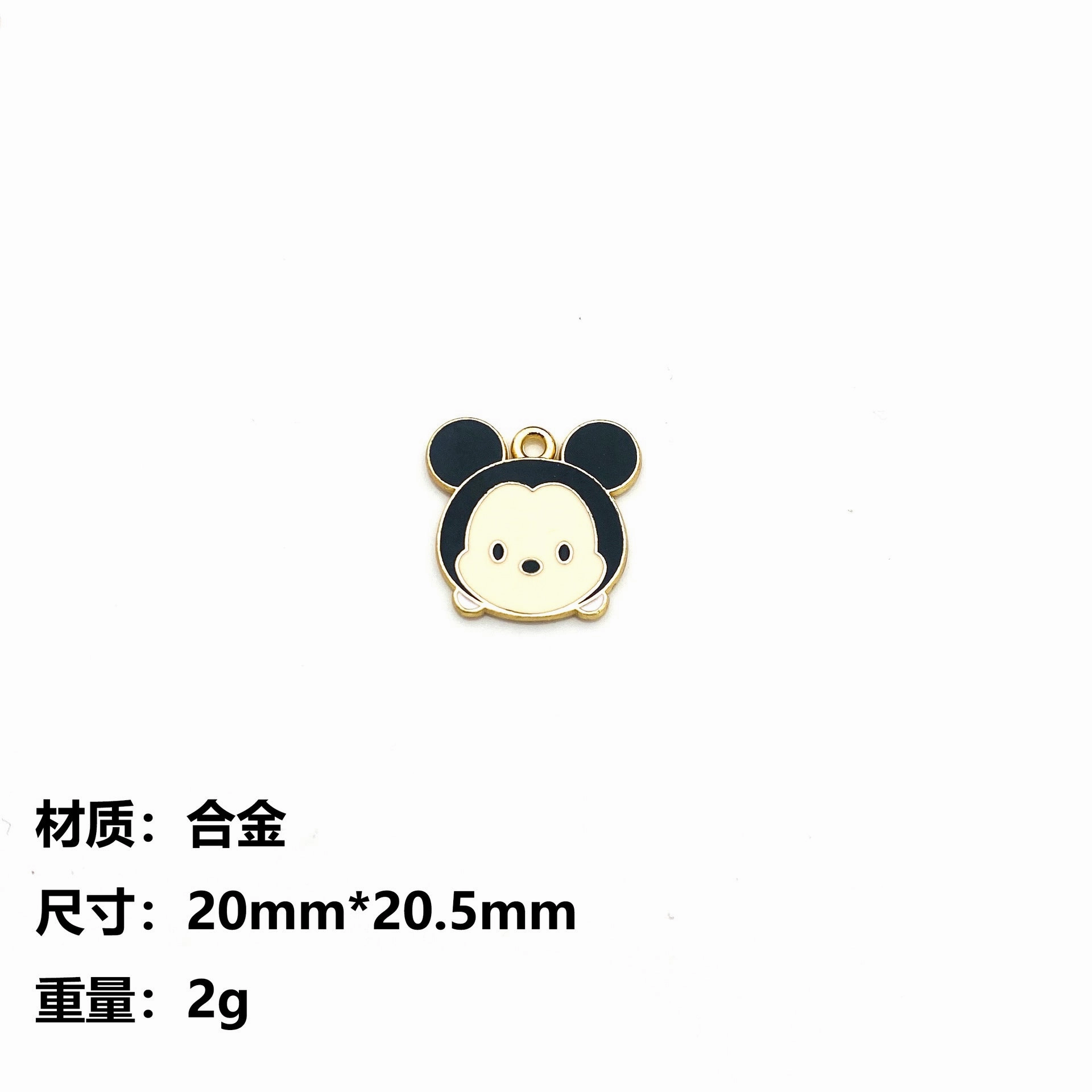 Wholesale 10pcs Cartoon Q Version Necklace Diy Oil Drop Alloy Pendant
