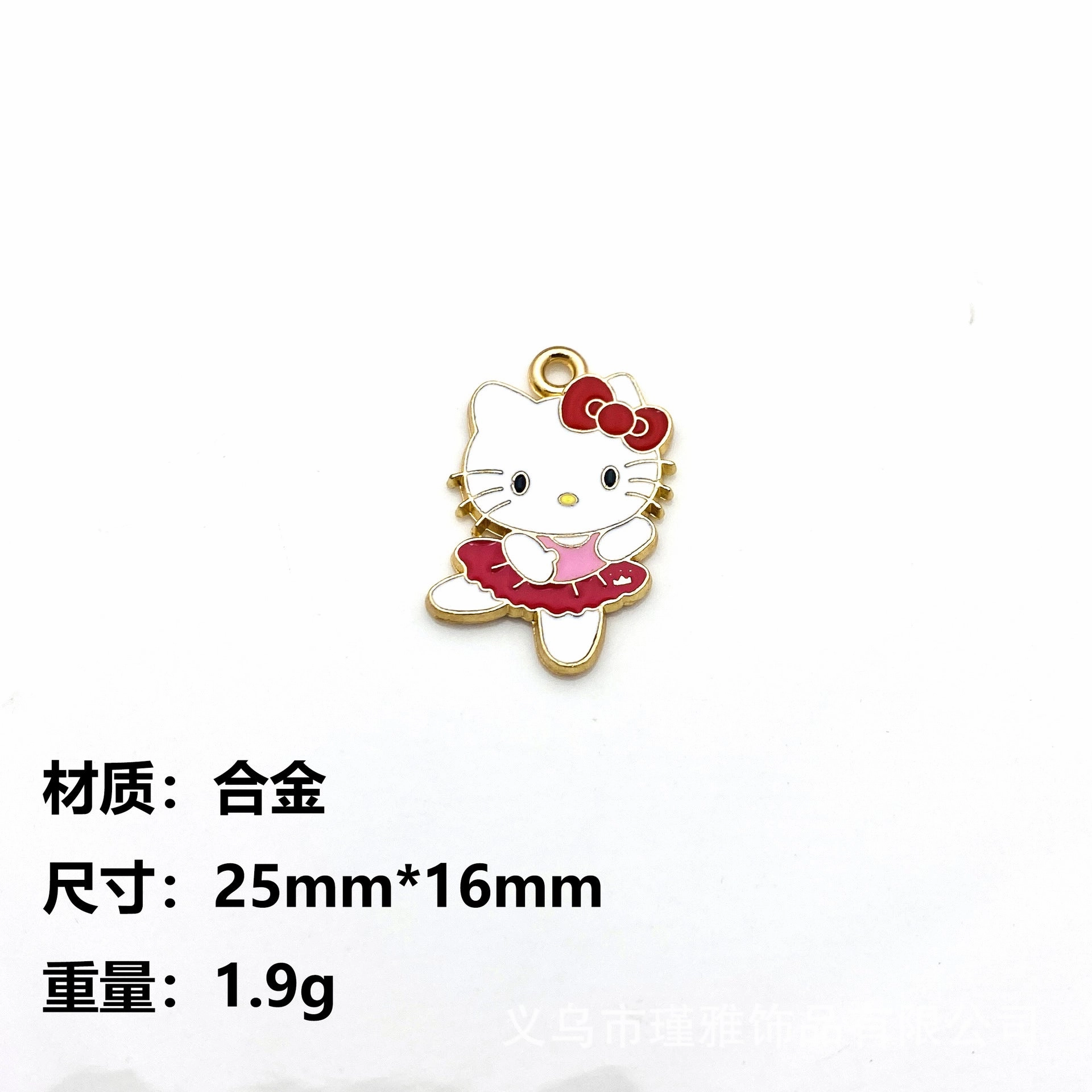 Wholesale 10pcs Cute Kitten Cartoon Alloy Oil Drop Diy Pendant