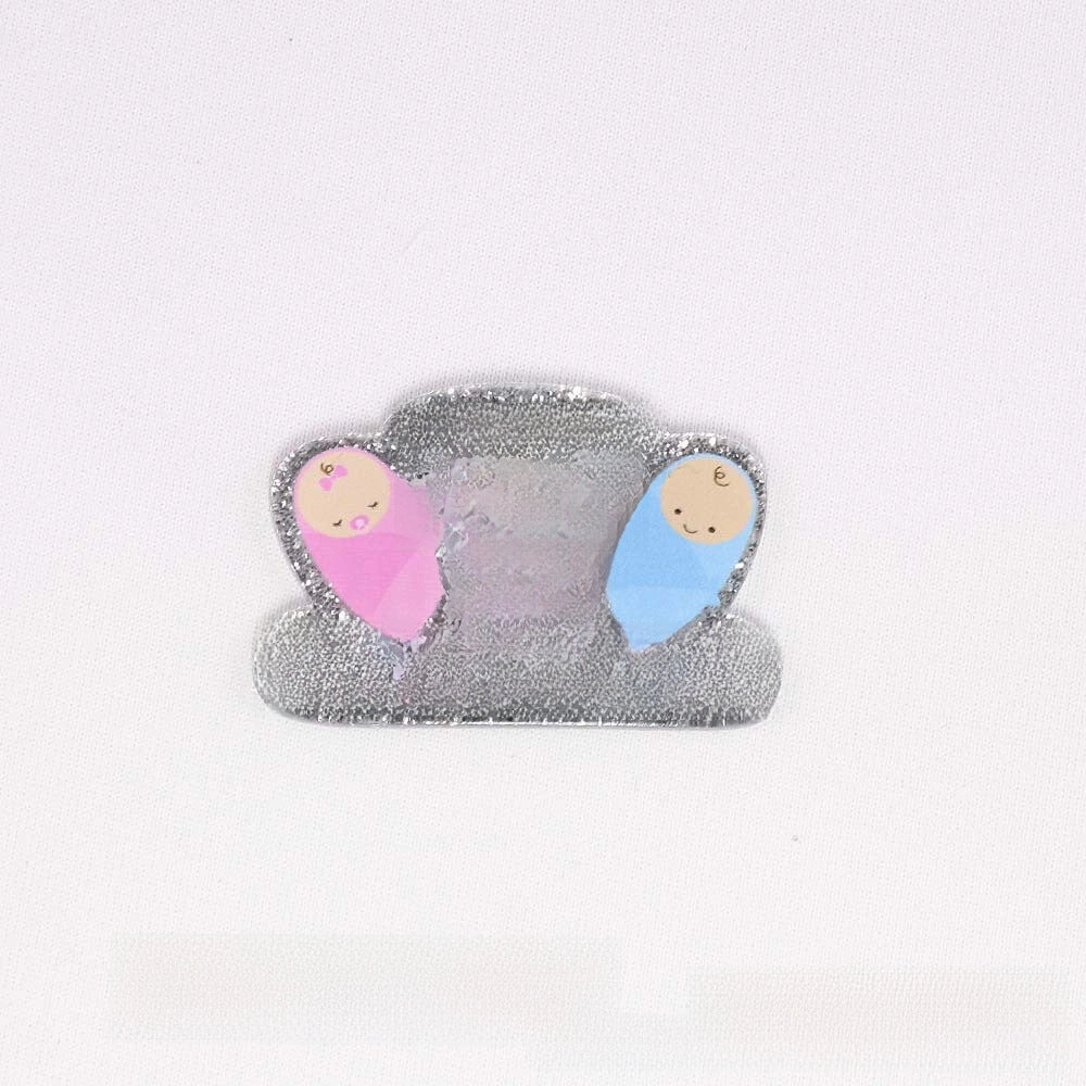 Wholesale 10pcs loose powder cartoon organ beverage bottle personalized bag jewelry acrylic pin cute DIY patch