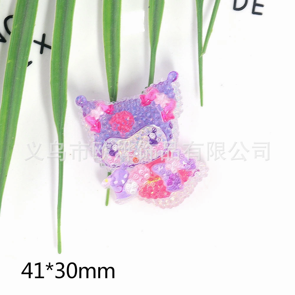 Wholesale 10pcs New Cute High-cut Surface Sequins Acrylic Pin DIY Patch Accessories OLY Exclusive
