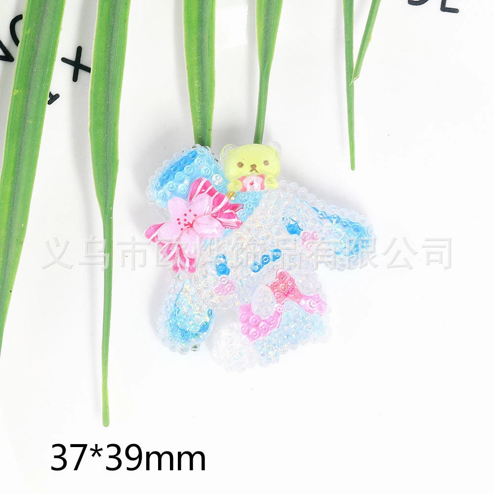 Wholesale 10pcs New Cute High-cut Surface Sequins Acrylic Pin DIY Patch Accessories OLY Exclusive