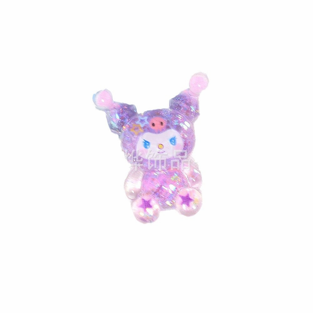 Wholesale 10pcs New Cute High Transparent Facet Sequins Resin Acrylic Pin DIY Patch Accessories OLY Exclusive