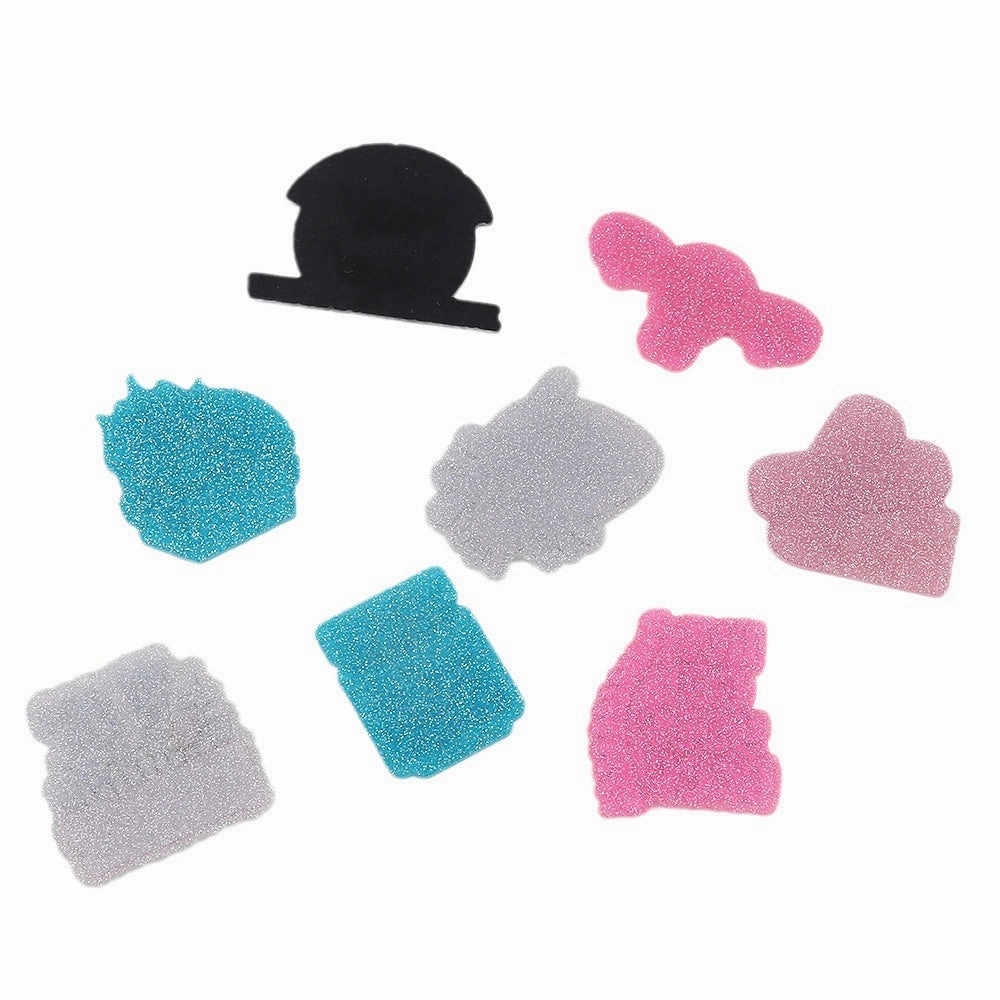 Wholesale 10pcs New loose pink cartoon organ beverage bottle personalized bag jewelry acrylic pin cute DIY patch