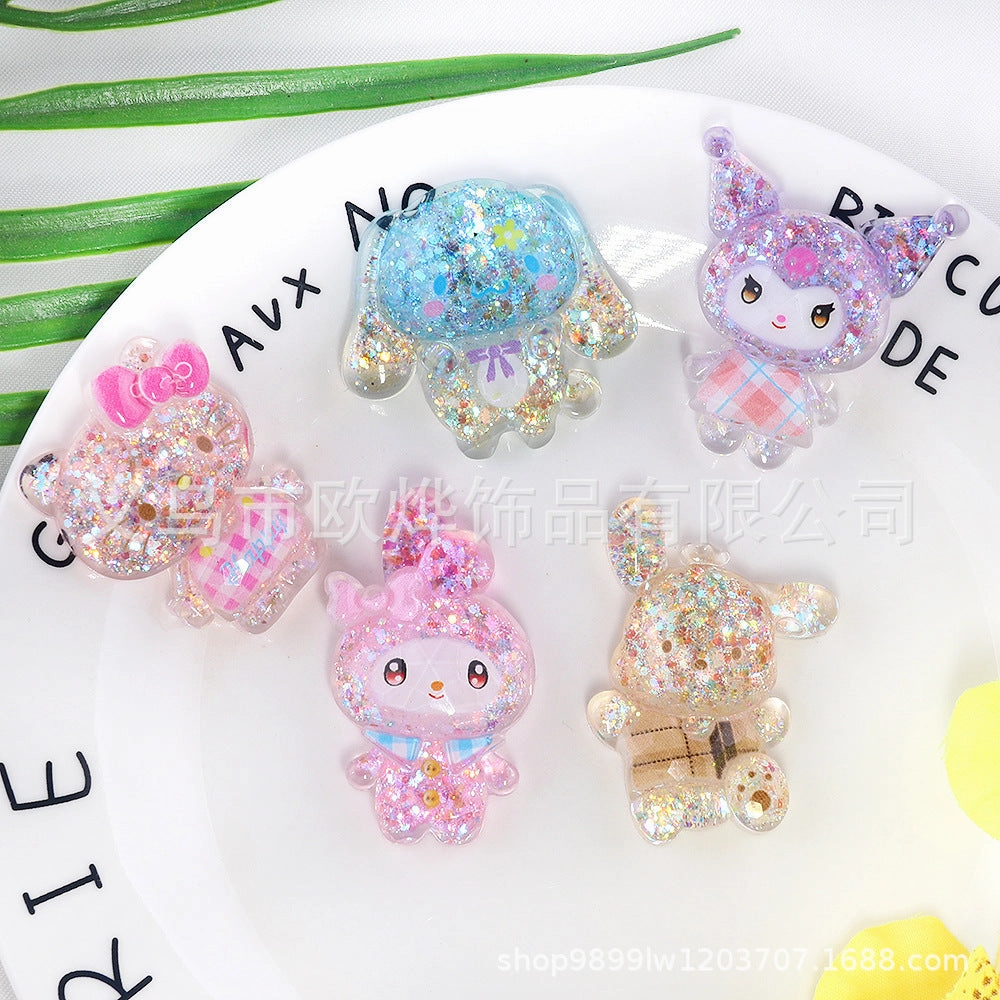 Wholesale 10pcs Resin Acrylic Pin DIY Patch Accessories OLY Exclusive