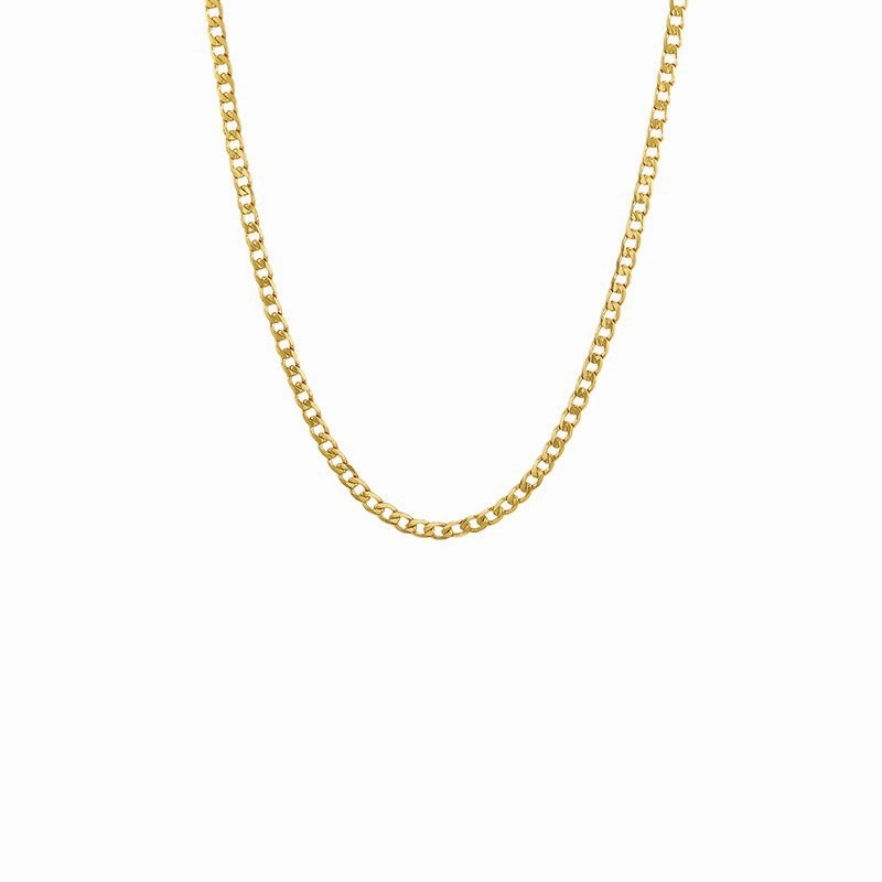 Wholesale 12pcs 24K Gold Plated Pendant Simple Necklaces