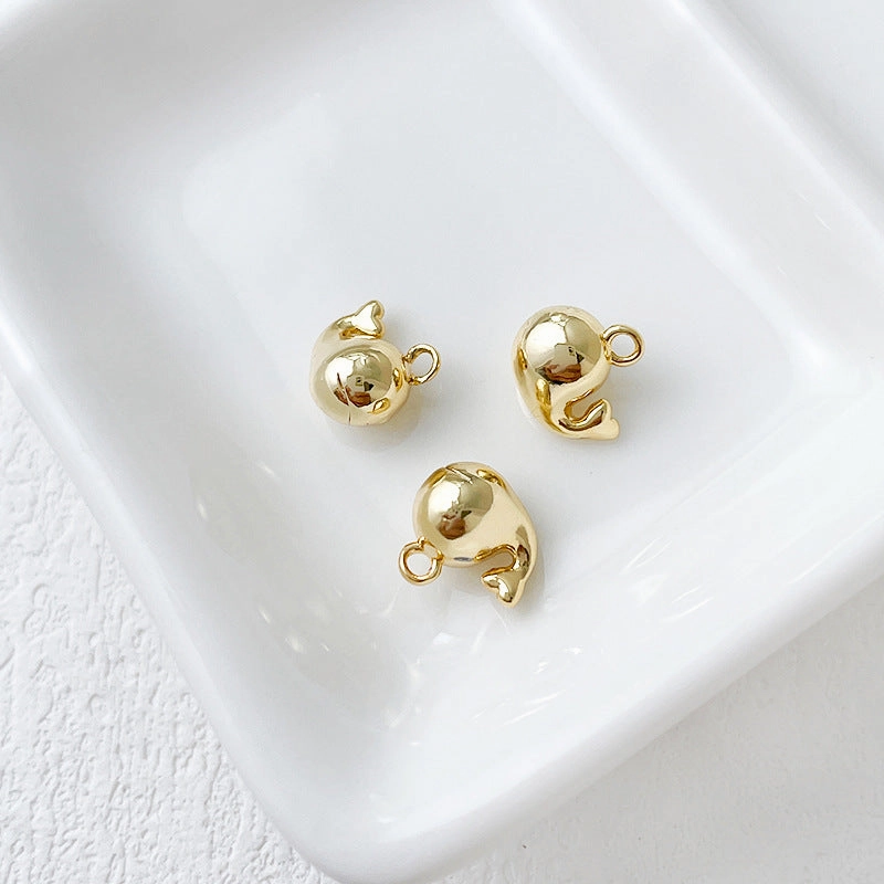 Wholesale 14k Gold Plated Marine Creature Pendant Diy Accessories
