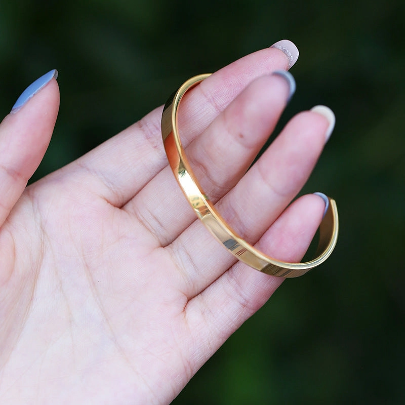 Wholesale 18K gold c-shaped open Watch accessories Bracelet