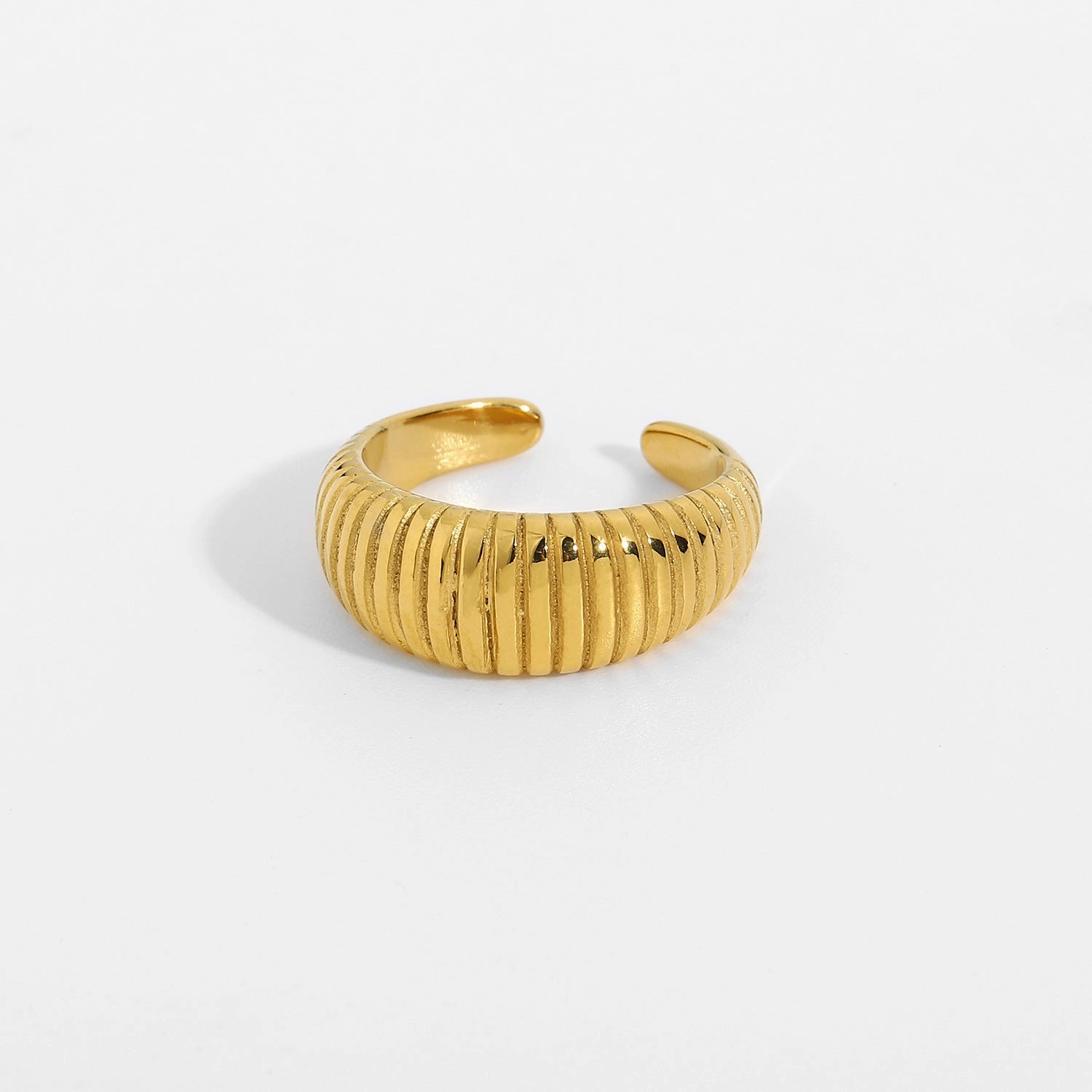 Wholesale 18K Gold Plated Stainless Steel Rings