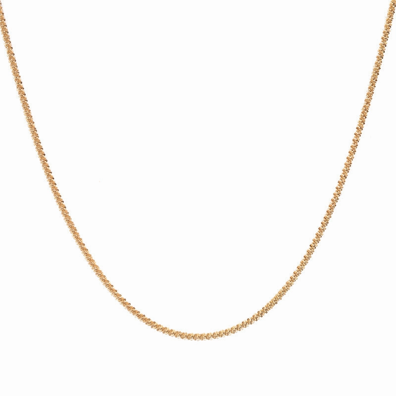 Wholesale 18K Gold Stainless Steel Plated with Gold Titanium Steel Necklaces