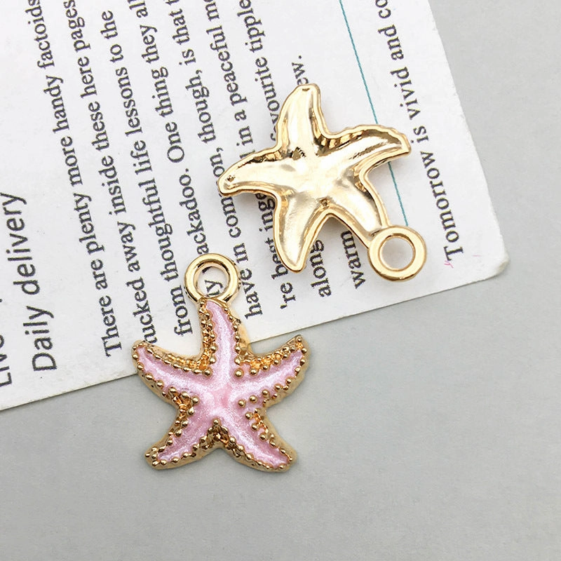 Wholesale 1 New Oil Dripping Alloy Colorful Simulation Apple Cherry DIY Pendant