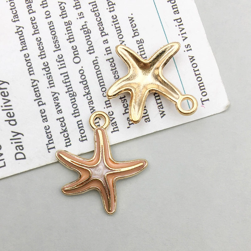Wholesale 1 New Oil Dripping Alloy Colorful Simulation Apple Cherry DIY Pendant