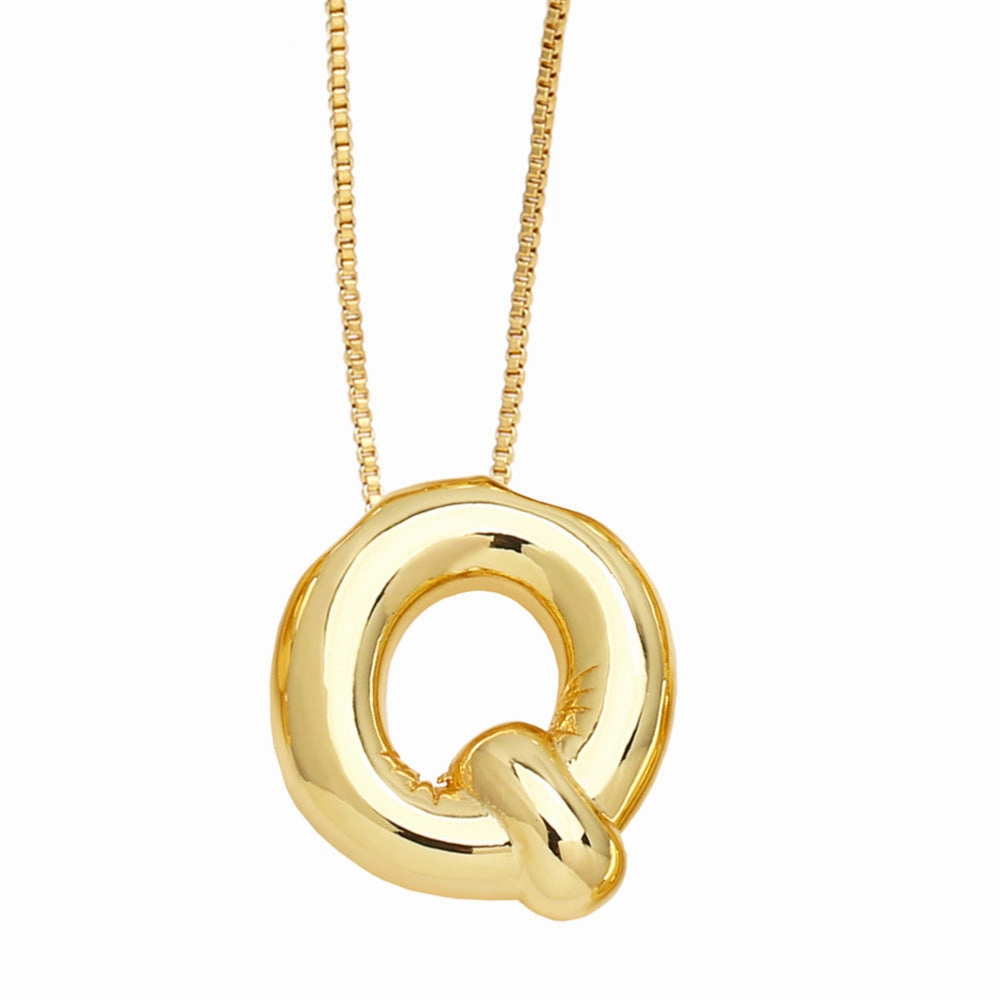 Wholesale 26 English Letters Necklace Clavicle Chain