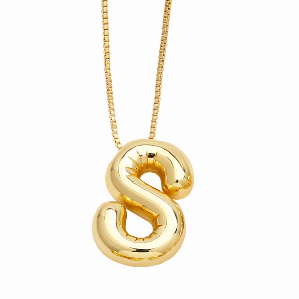 Wholesale 26 English Letters Necklace Clavicle Chain