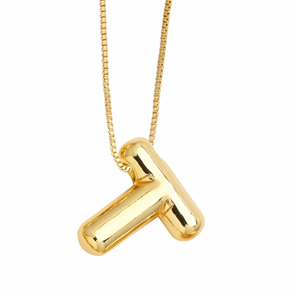 Wholesale 26 English Letters Necklace Clavicle Chain