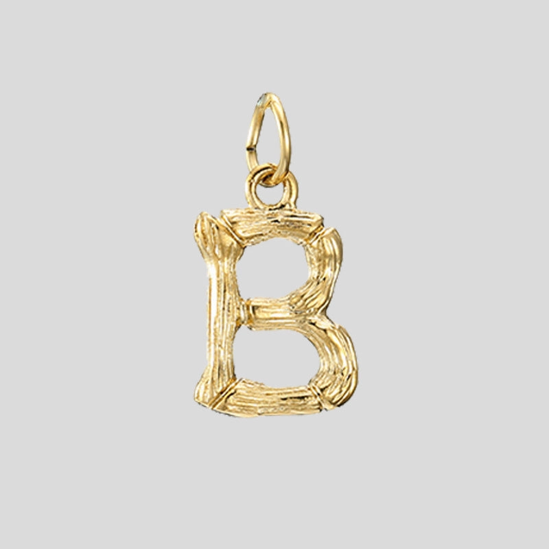 Wholesale 26 Letters Pendant Stainless Steel Gold Plated Necklaces