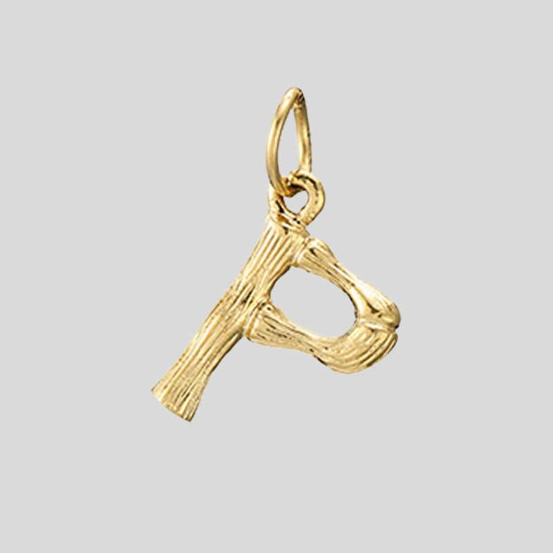 Wholesale 26 Letters Pendant Stainless Steel Gold Plated Necklaces