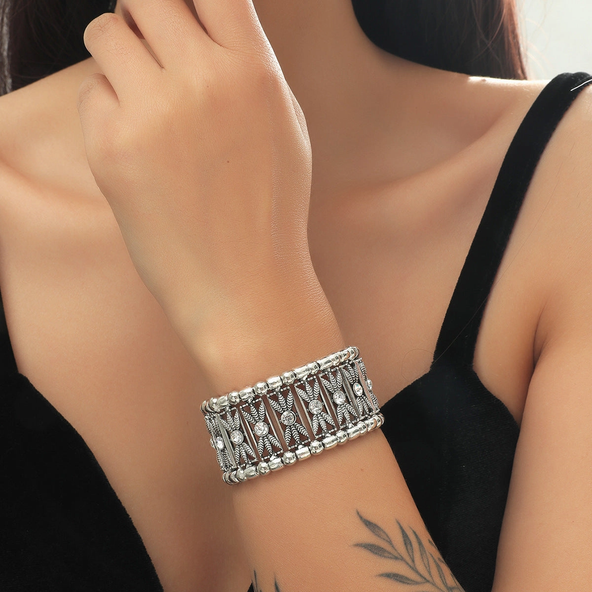 Wholesale 2PCS Vacation Style Personalized Alloy Bracelet
