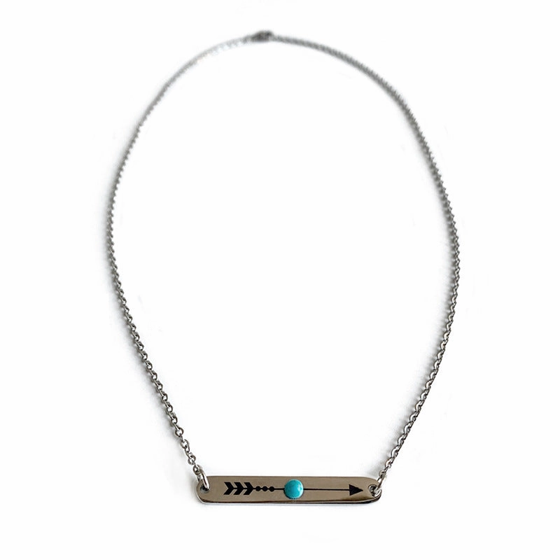 Wholesale 3pcs/pack Western Style Turquoise Vintage Necklace