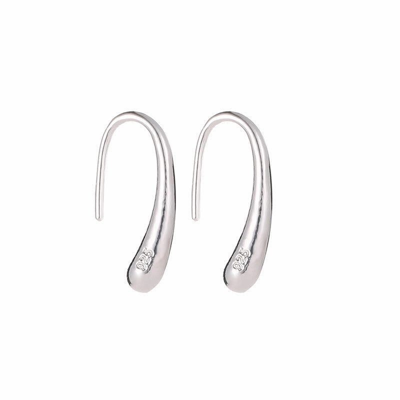 Wholesale 4pcs/pack Water Drop Plating Necklace Ear Hook Ring Jewelry Set