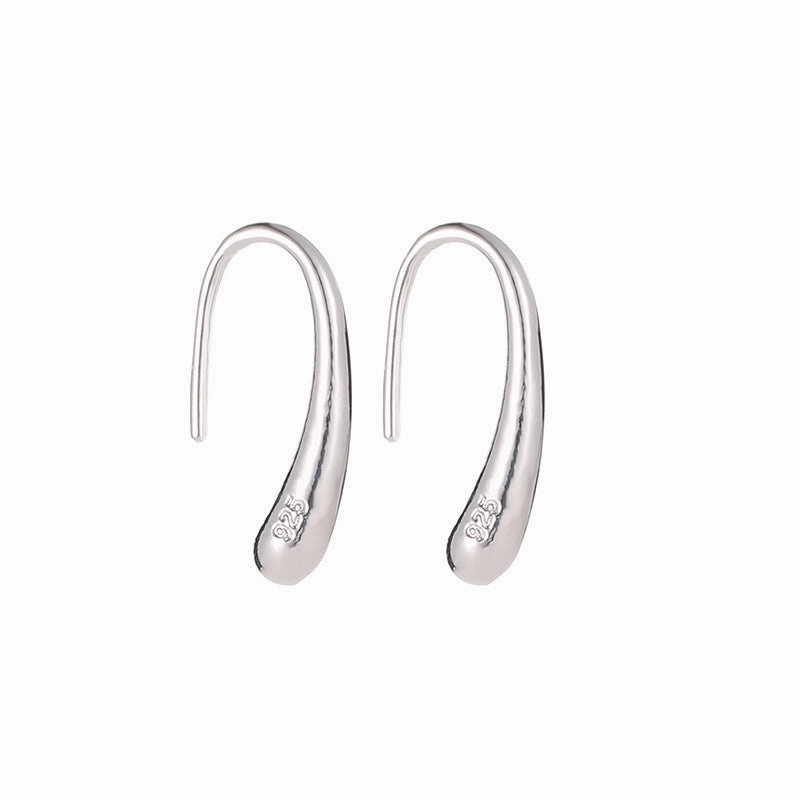 Wholesale 4pcs/pack Water Drop Plating Necklace Ear Hook Ring Jewelry Set