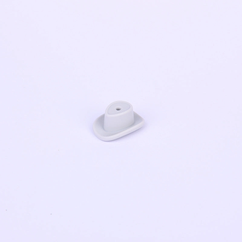 Wholesale  50pcs New cowboy hat silicone beads food grade baby tooth glue diy jewelry  hat loose beads