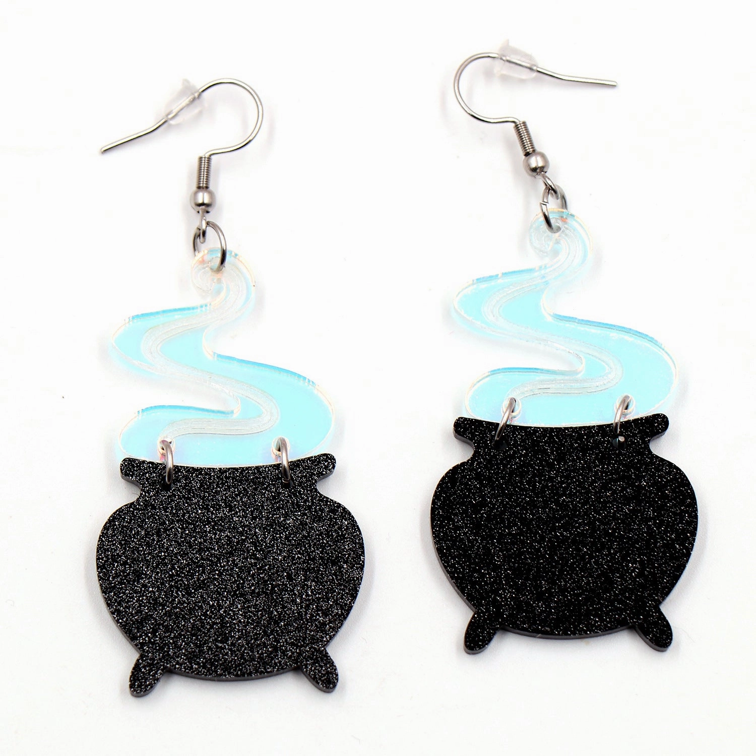 Wholesale 5pairs/pack Halloween Fun Fun Ghost Acrylic Earrings