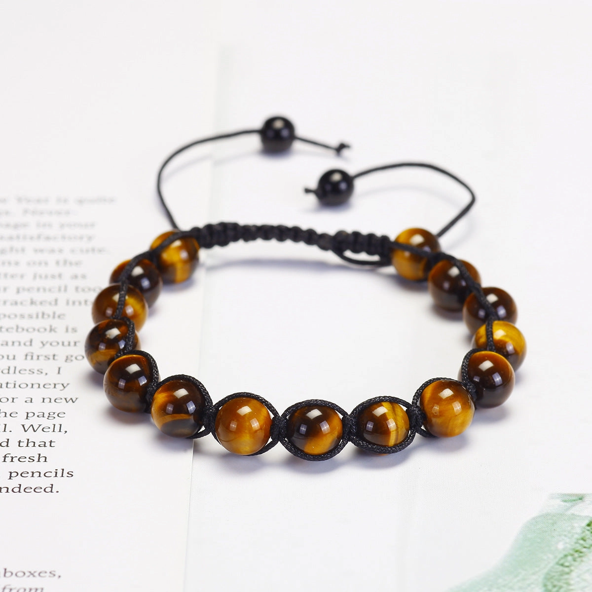Wholesale 5PCS Natural Stone Bracelet Colorful Zircon Beaded Bracelets