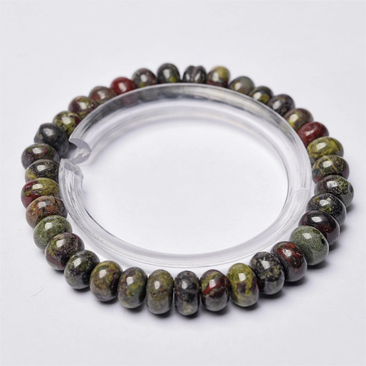Wholesale  6mm natural stone abacus beads bracelet