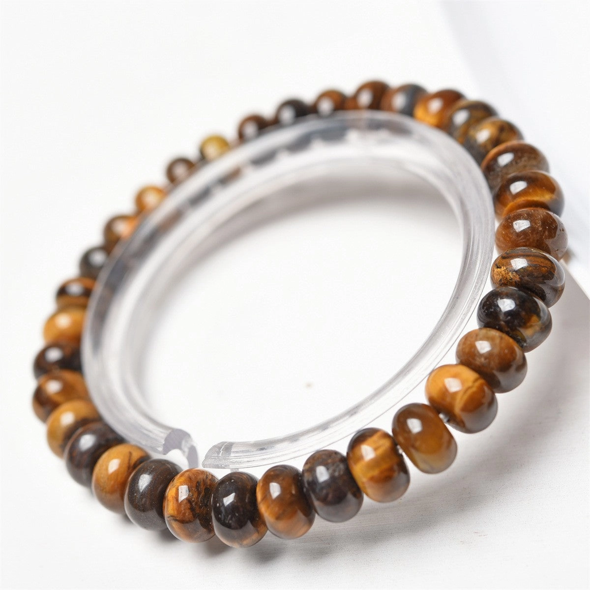 Wholesale  6mm natural stone abacus beads bracelet
