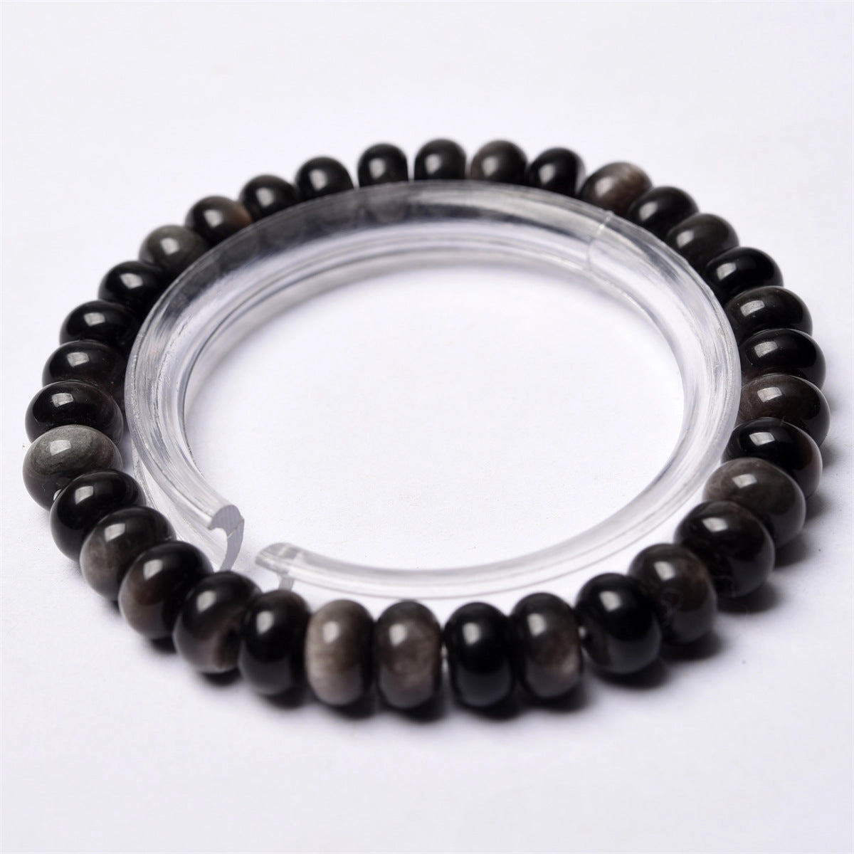 Wholesale  6mm natural stone abacus beads bracelet