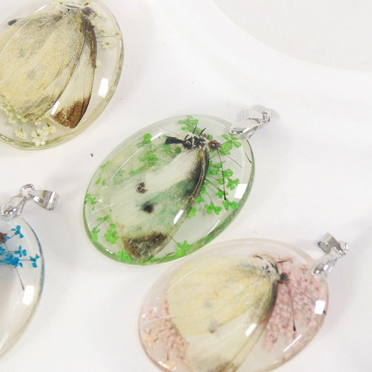 Wholesale 6pcs Flower Butterfly Pendant Accessories