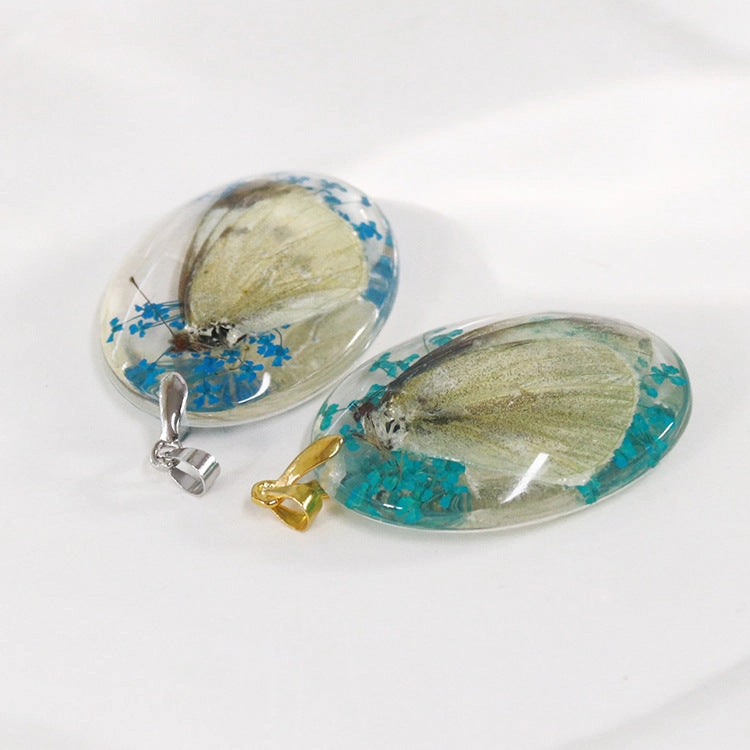 Wholesale 6pcs Flower Butterfly Pendant Accessories