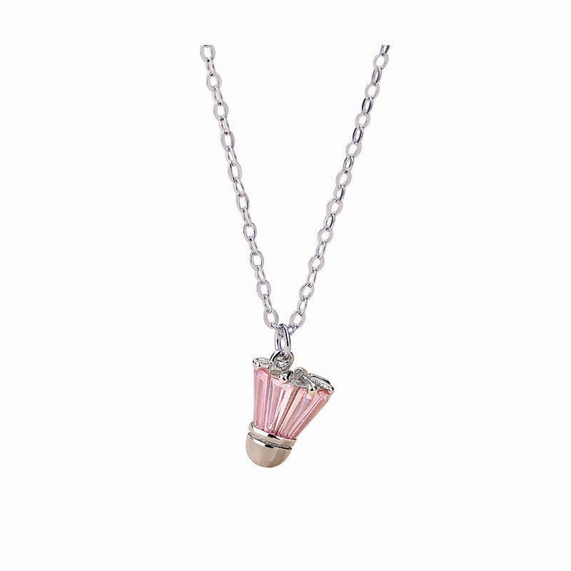 Wholesale 925 Silver Badminton Necklaces